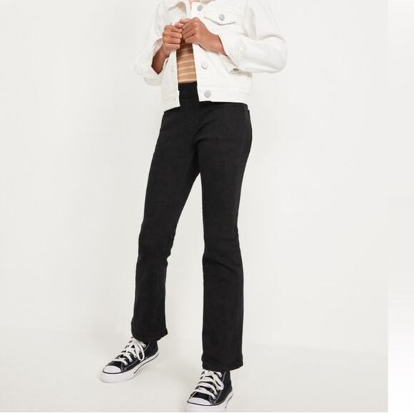 Old Navy black Wow Boot Cut Pull On Jeans - Picture 1 of 13